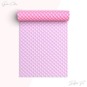 Fish Scales Texture Roller For Polymer Clay, Scales Clay Texture Rolling Pin, Clay Tool, No: 1401