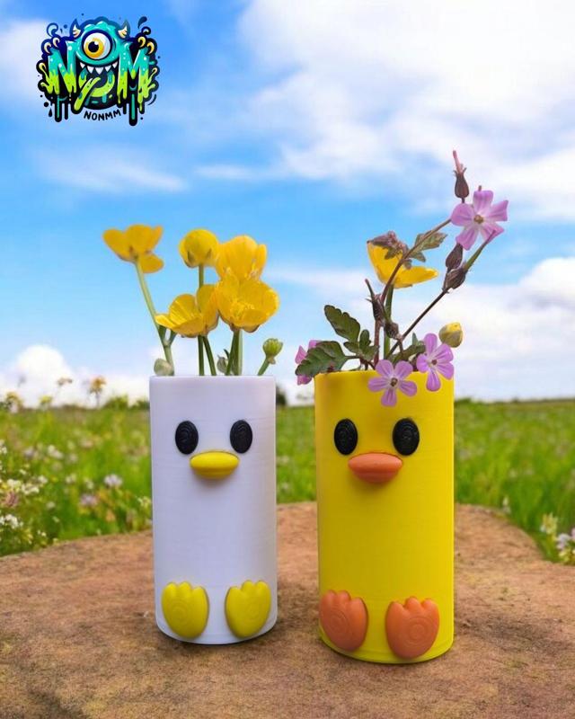 Cute Duck Vase