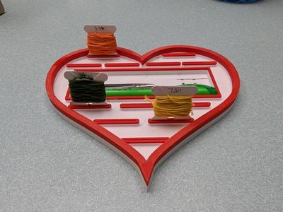 Cross Stitch Bobbin & Accessory Organizer