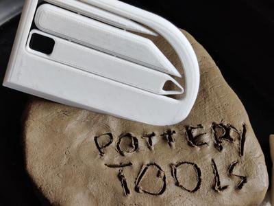 Credit Card Clay Tools