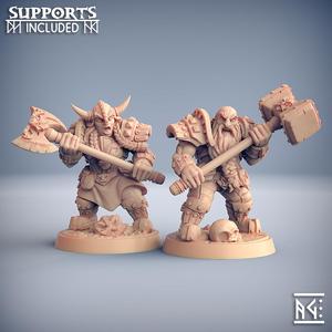 Dwarven Two-Handed Specialists - 2 Modular Units