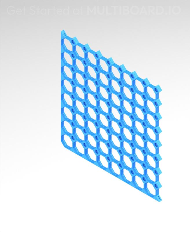 8x8 Bottom Left Corner - Multiboard Border Tile