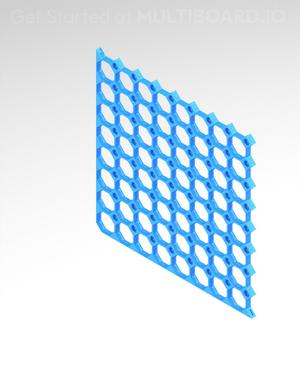 8x8 Bottom Left Corner - Multiboard Border Tile