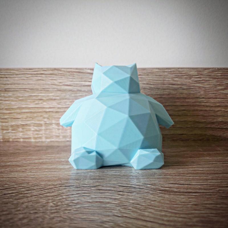 Snorlax - low poly (pokemon)