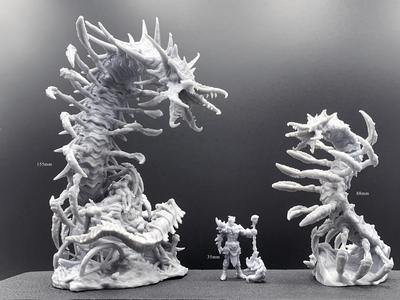 Remorhaz-Worm/centipede monster (large size)
