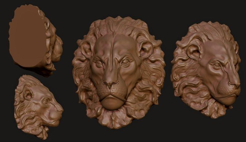 lion head