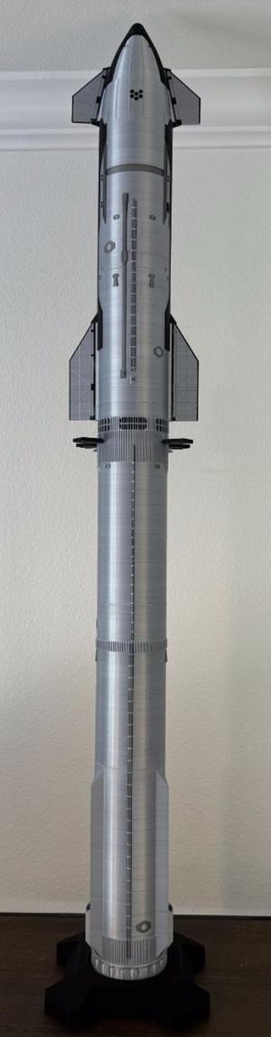 1:100 Scale SpaceX Starship
