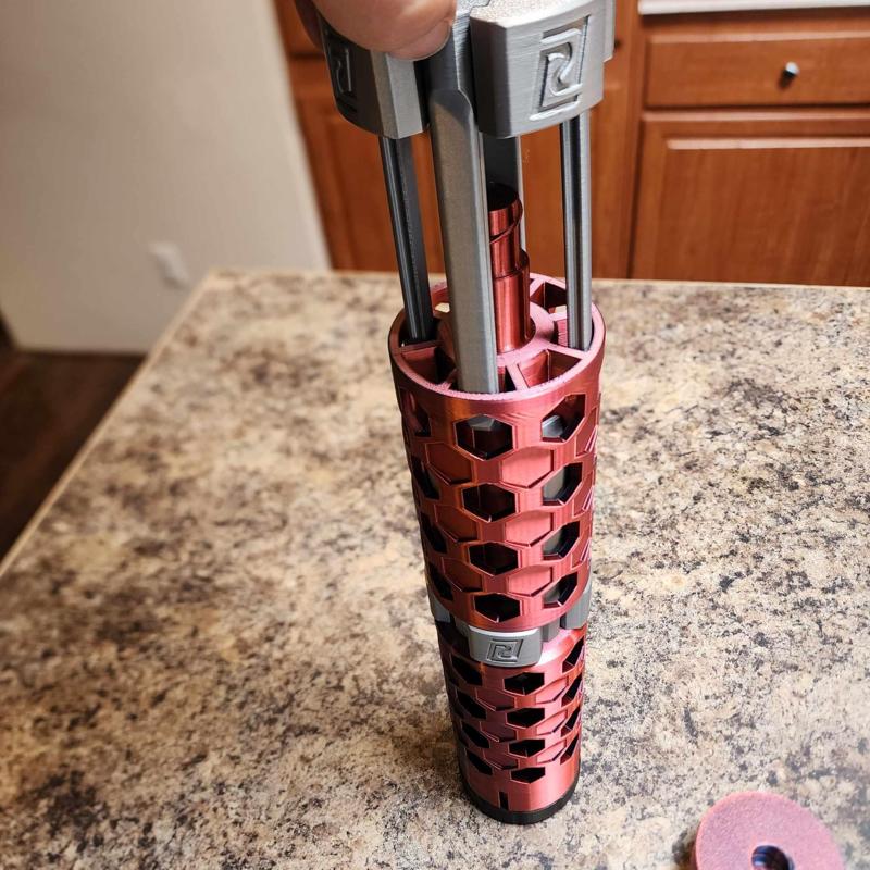 The Original 3D Printed Portable Storable Foldable Keychain Display Rack!