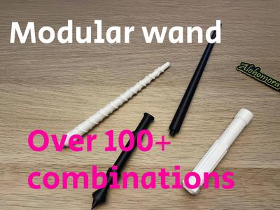 Modular wand - Over 100 combinations