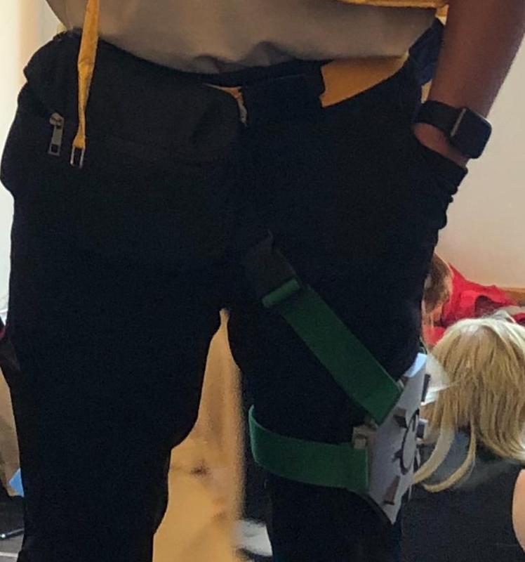 Killjoy Metal Thigh Plate Cosplay Piece
