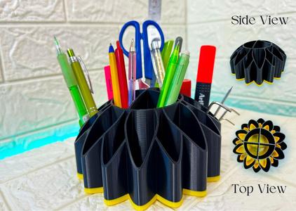 Sunflower Desk Organiser