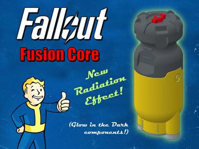 Fallout Fusion Core Stash Container Desk Replica