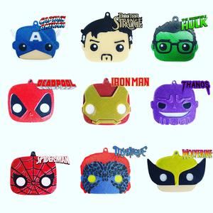 SUPER HEROES/VILLAINS KEYCHAINS FUNKO POP STYLE