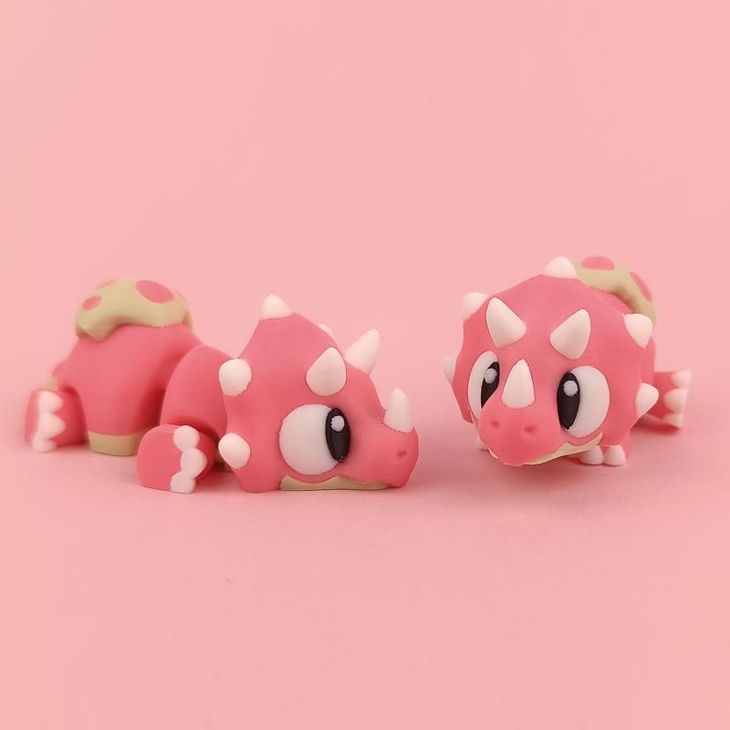 Flexi Baby Triceratops Print-in-place