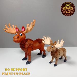 FLEXI MOOSE | PRINT IN PLACE | NO SUPPORT
