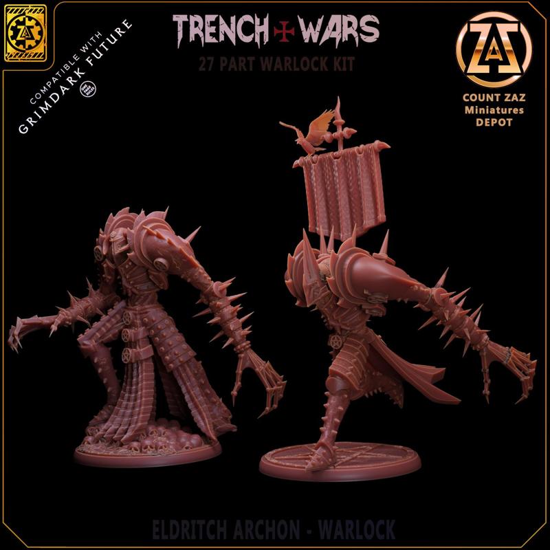 The Eldritch Archon - Warlock of Goetic Incantation - ( TRENCH CRUSADE )