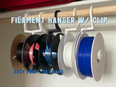 Filament Hanger w/ Clip