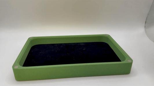 Dice storage and rolling tray With Fabric