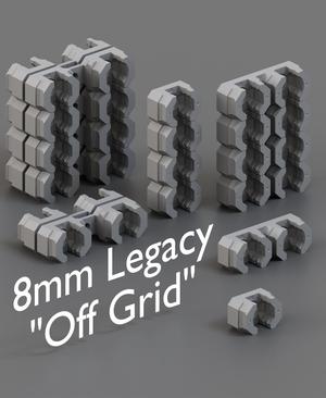 8 mm - Offset Snaps - ScrewOn Mount - LEGACY Files