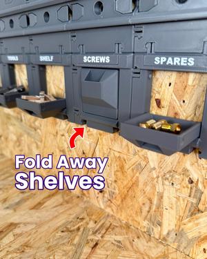 Cargo Connect: Shelf - 1x1 (Mini Modular Shelf)