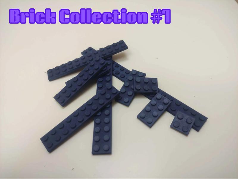 Bricks - LEGOs Compatible - 2x Plates - #1