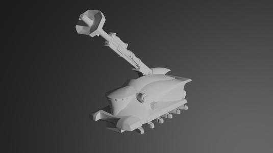 SPHA-T upgrade for  Senator class Republic attack cruiser 