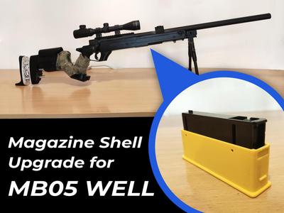 Magazine Shell for Mouser MB05 from WELL