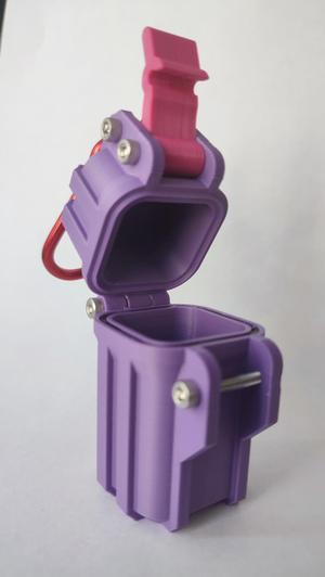 Rugged Portable Ash Tray or Small Container