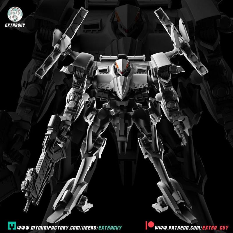 Armored Core Rayleonard 100mm