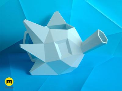 Horsea Low Poly Watering Can