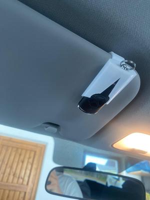 Hörmann HSE Remote holder Carclip 