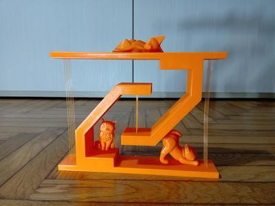 Tensegrity Cats - Animal Frenzy Design Festival 