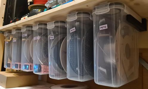 Hanger for Amazon Cereal/Filament/Drybox container