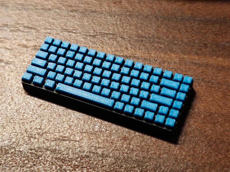 mini keyboard 75% 0.2mm nozzle