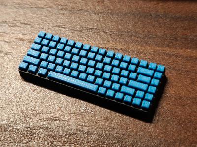 mini keyboard 75% 0.2mm nozzle