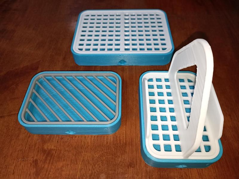 Universal Drainer (V3) (Cutlery, Sponge, Soap)