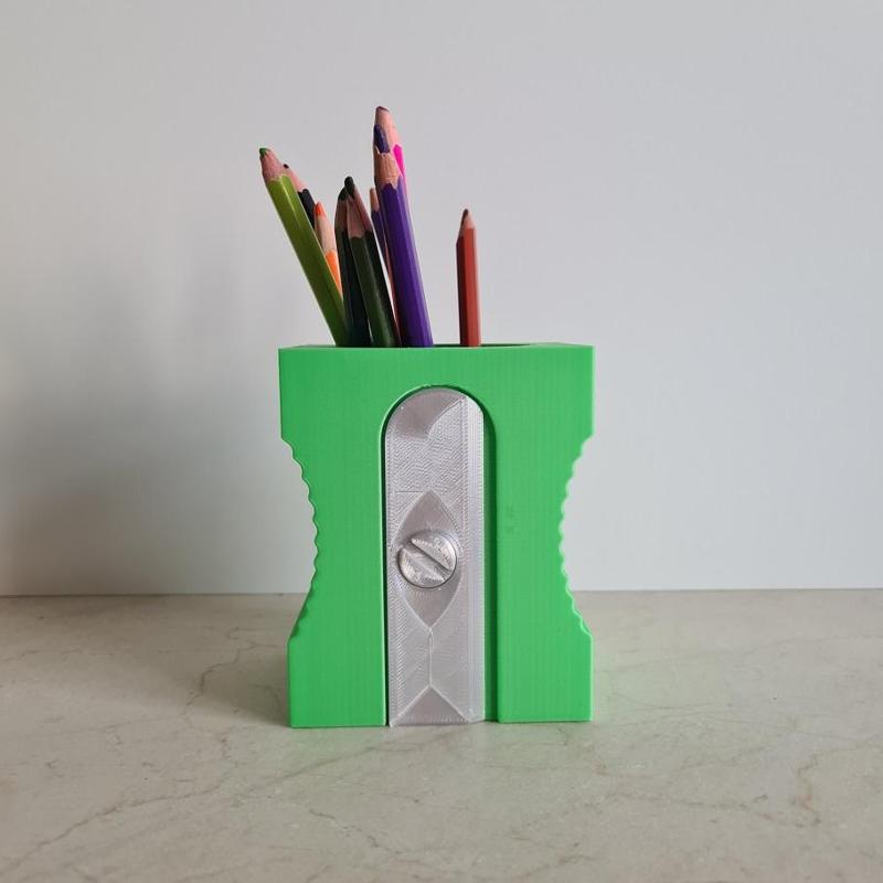 Sharpener pencil holder