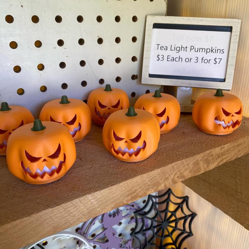 Tea light Pumpkin