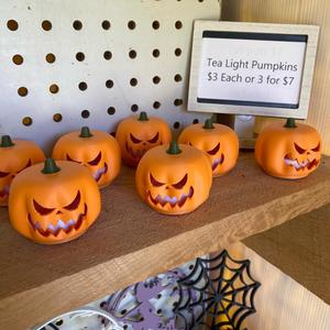 Tea light Pumpkin