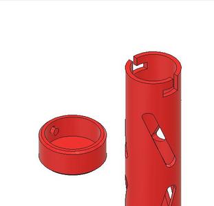 Twist lock cylinder 130mm