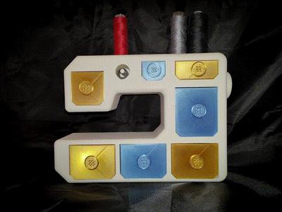 Sewing Machine Shaped Sewing Storage Box