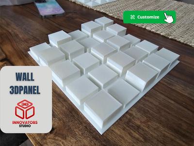 Wall 3D Panels Customizable- 3D Innovators Studio