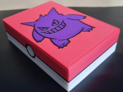 Pokemon Card Box Gengar