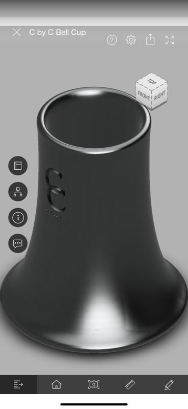 Clarinet Bell Pencil Holder and Keychain Clarinets by Copeland