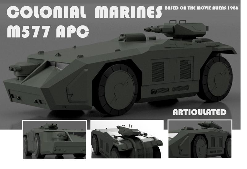 Aliens Colonial Marines M577 APC
