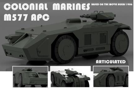 Aliens Colonial Marines M577 APC