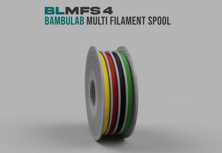 Bambulab Multi Filament Spool - 4 Filaments