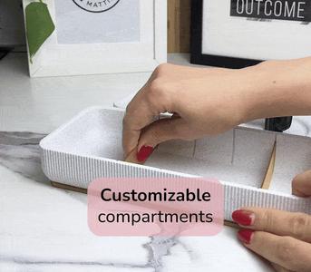 Elegant Jewelry Organizer Customizable Layout