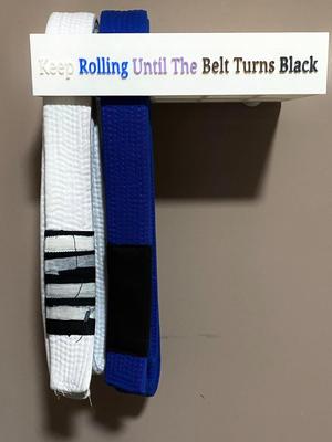 BJJ (Brazilian Jiu Jitsu) Belt Display