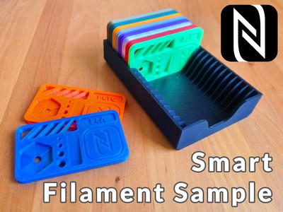 Smart Filament Samples | NFC Color Swatches